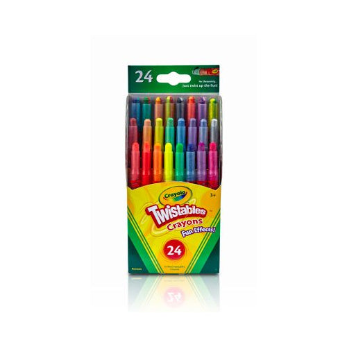 Crayola- No Need to Sharpen My Crayons- Twistable Tops