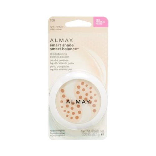 Almay Pressed Powder 200 Light, Medium Mine