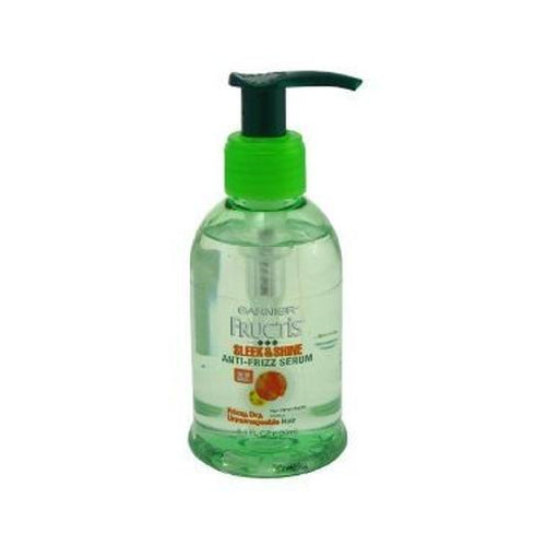 Garnier Fructis Sleek & Shine Anti-Frizz Serum, Frizzy, Dry, Unmanageable Hair, 5.1 fl. oz.