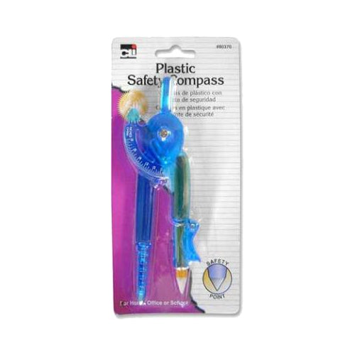 COMPASS PLAS SAFETY W/PENCIL