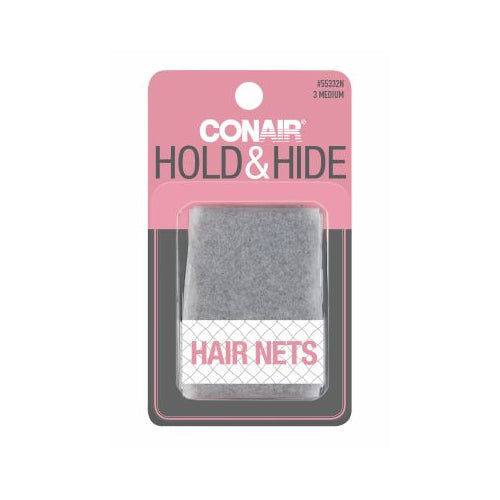 Conair Styling Essentials Brown Hair Net, 3.0 CT