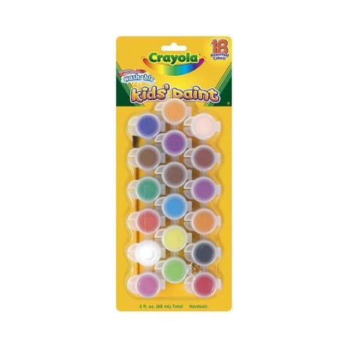 CRAYOLA PAINTI POTS W/ BRUSH