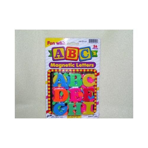 Ja-Ru Magnetic ABC Letters Learn To Spell