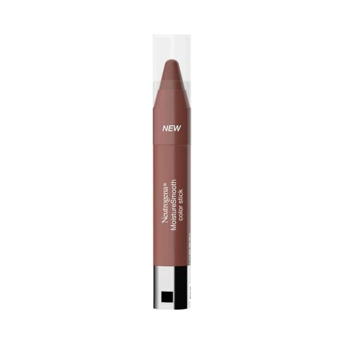 Neutrogena MoistureSmooth Color Stick Lipstick, Almond Nude, .011 oz