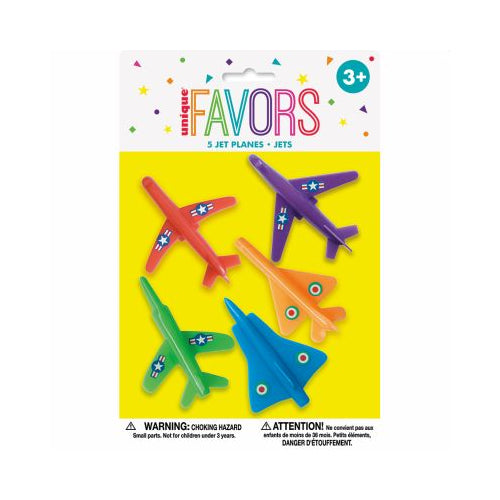 5 JET PLANES FAVORS