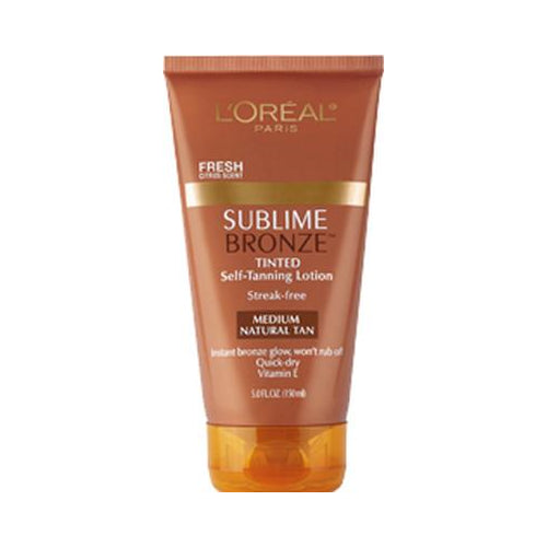 L'Oreal Paris Sublime Bronze Tinted Self-Tanning Lotion, , 5 fl. oz.