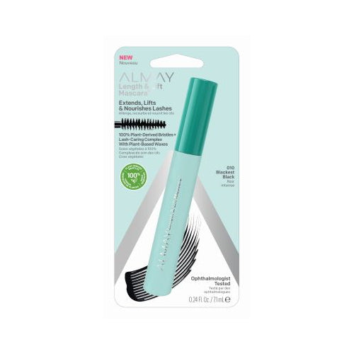 Almay Length & Lift Mascara - Blackest Black, 0.24 fl oz