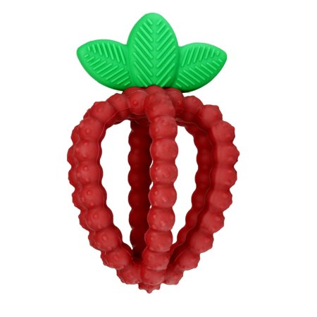 RaZberry Bites Silicone Teething Toy 6m+