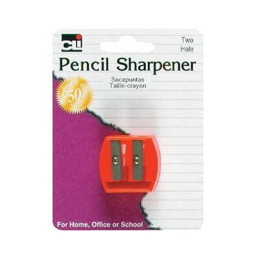 SHARPENER-PENCIL TWIN ASST