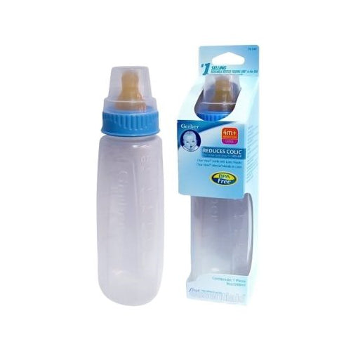 BOTTLE CLEAR PLASTIC 8 OZ