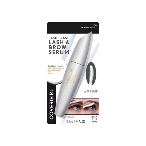 COVERGIRL Lash Blast Lash & Brow Serum, Transparent