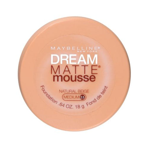 Maybelline Dream Matte Mousse Foundation 2.5 Medium