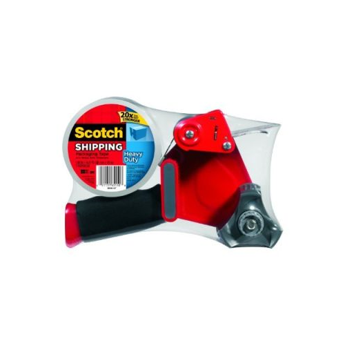 3M Scotch Heavy Duty Packaging Tape & Dispenser Clear 1.88 x 54.6 yd-051131655508-LR-179621-1-LR eShop