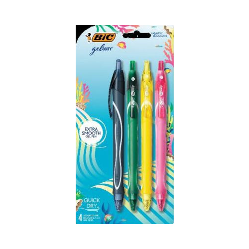 BIC GELOCITY OCEAN 4CT PEN