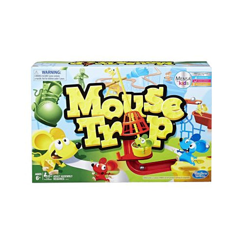 Hasbro Mouse Trap Board Game for Kids Ages 6 and Up, Classic Kids Game