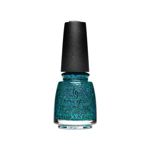 Nail Lacquer with Hardeners-Teal Fever