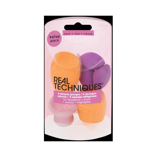 Real Techniques 6 Miracle Complexion Sponges