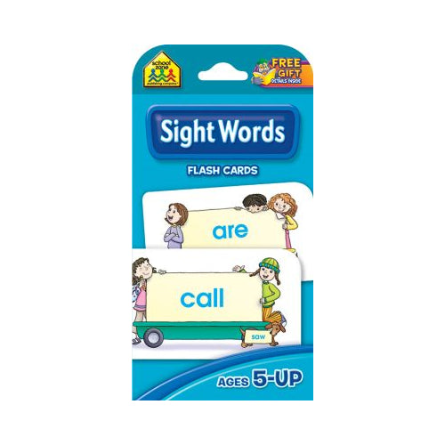 School Zone Sight Words Flash Cards