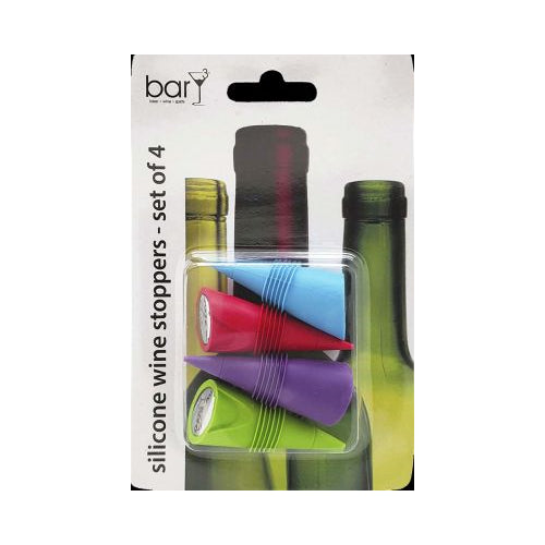 BARY3 SILICONE WINE STOPPERS -