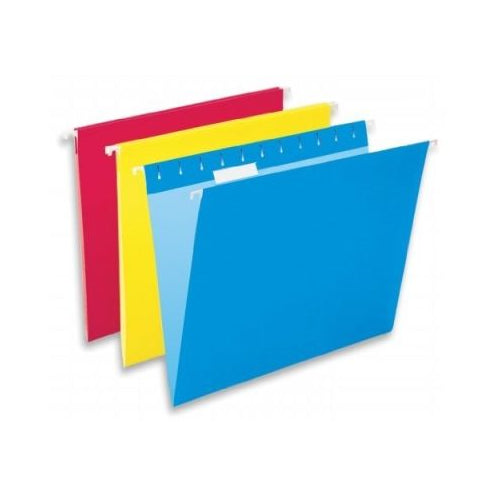 Pendaflex Recycled Hanging File Folders, Letter Size, Assorted, 10 Pack