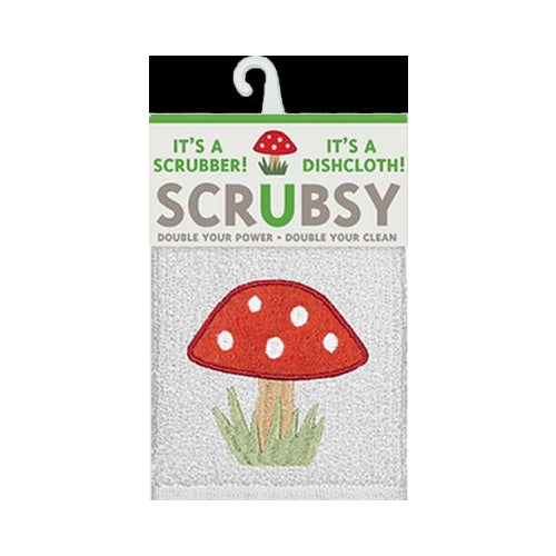 SCRUBSY CLOTH MUSHROOM