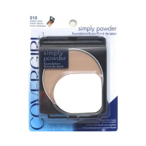 COVERGIRL Clean Simply Powder Foundation  Classic Ivory 510,  0.41 oz (12 g)