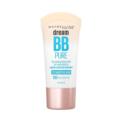 Maybelline New York Dream Pure Skin Clearing BB Cream, Light, 1 fl oz