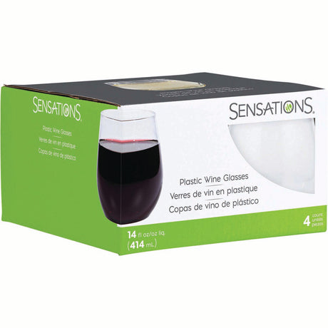 SENSATIONS 14 oz Plastic Stemless Wine Glasses, 4 count-092352988280-LR-354357-1-LR eShop