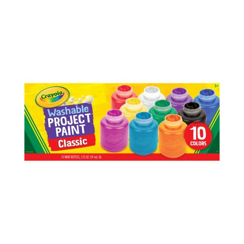 Crayola- Keep Me Clean- Washable Paint Bottles