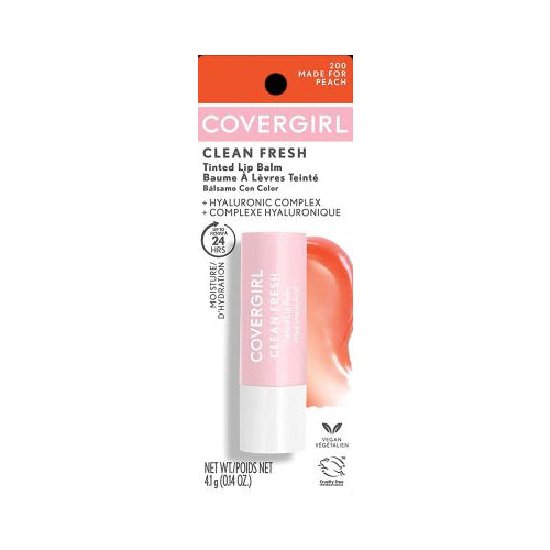 COVERGIRL  CLEAN LIP BALM Lip Care Made For Peach 200