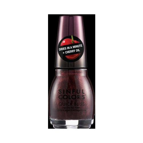 SINFUL NAIL QUICK BLS BLK CHRY