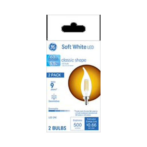 GE LED SW 60W CAC CLASSIC 2PK