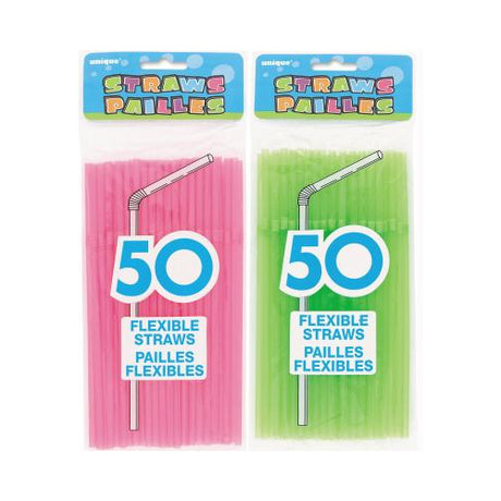 50CT NEON FLEX STRAWS-011179002603-LR-275495-1-LR eShop