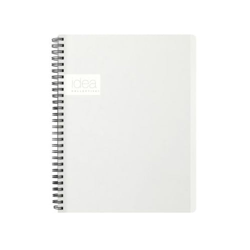 Oxford® Idea Collective® Professional Notebook, Double Wire-O, 80 Sheets - White