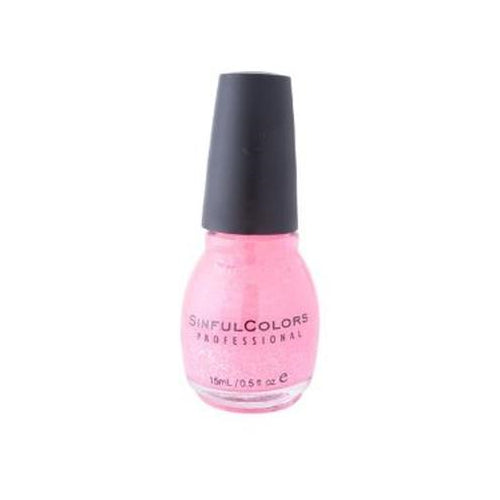 SinfulColors Professional Nail Polish 830 Pinky Glitter