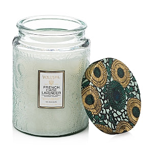 Voluspa French Cade Lavender 18oz Jar Candle