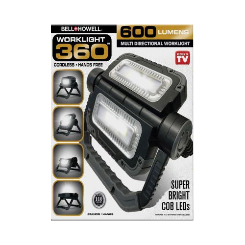 Bell+Howell Worklight 360, Portable Ultra Light, Water Resistant, Multi-Directional, 1.0 CT