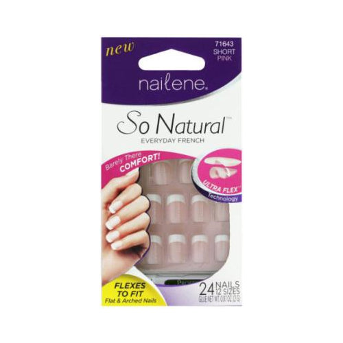 Nailene So Natural Nails Short Pink