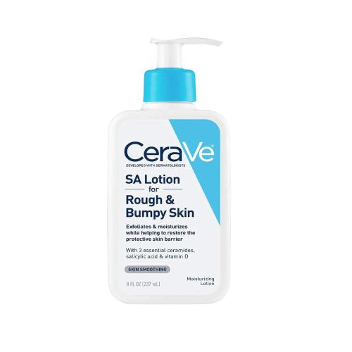 CeraVe Salicylic Acid Body Lotion for Rough and Bumpy Skin with Hyaluronic Acid Fragrance Free 8.0fl oz