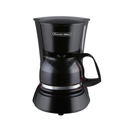 Proctor Silex® 4 Cup Coffee Maker, BLACK, 48138