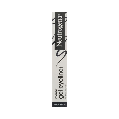 Neutrogena Intense Gel Eyeliner, Smudge-Resistant, Smokey Gray, 0.004 oz