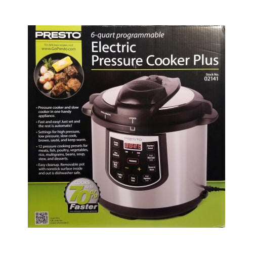 Presto 6-Qt Electric Pressure Cooker