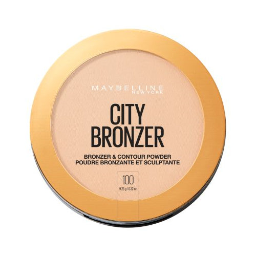 Maybelline City Bronzer Powder Makeup, Bronzer and Contour Powder, 100, 0.32 oz.