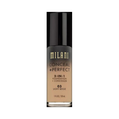 Milani Conceal + Perfect 2-in-1 Foundation + Concealer Light Beige