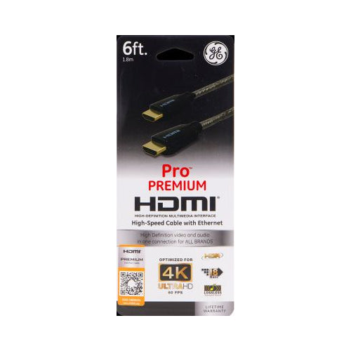 HDMI CBL 6FT PRO SRS HS ETHNET