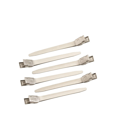 Goody Aluminum Sectioning Clips - Silver, 6 count