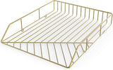 U BRANDS Metal Desk Organization Kit - Gold, 3 count