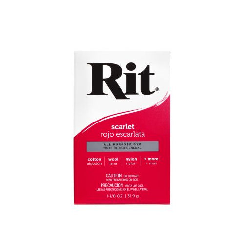 Rit Dye Powder Scarlet 1-1/8oz