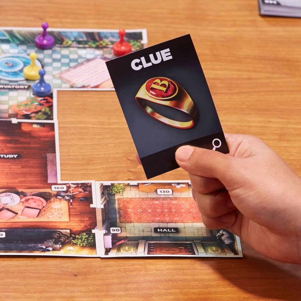 Hasbro Games Clue Escape & Solve Mystery Board Game - Treachery at Tudor Mansion