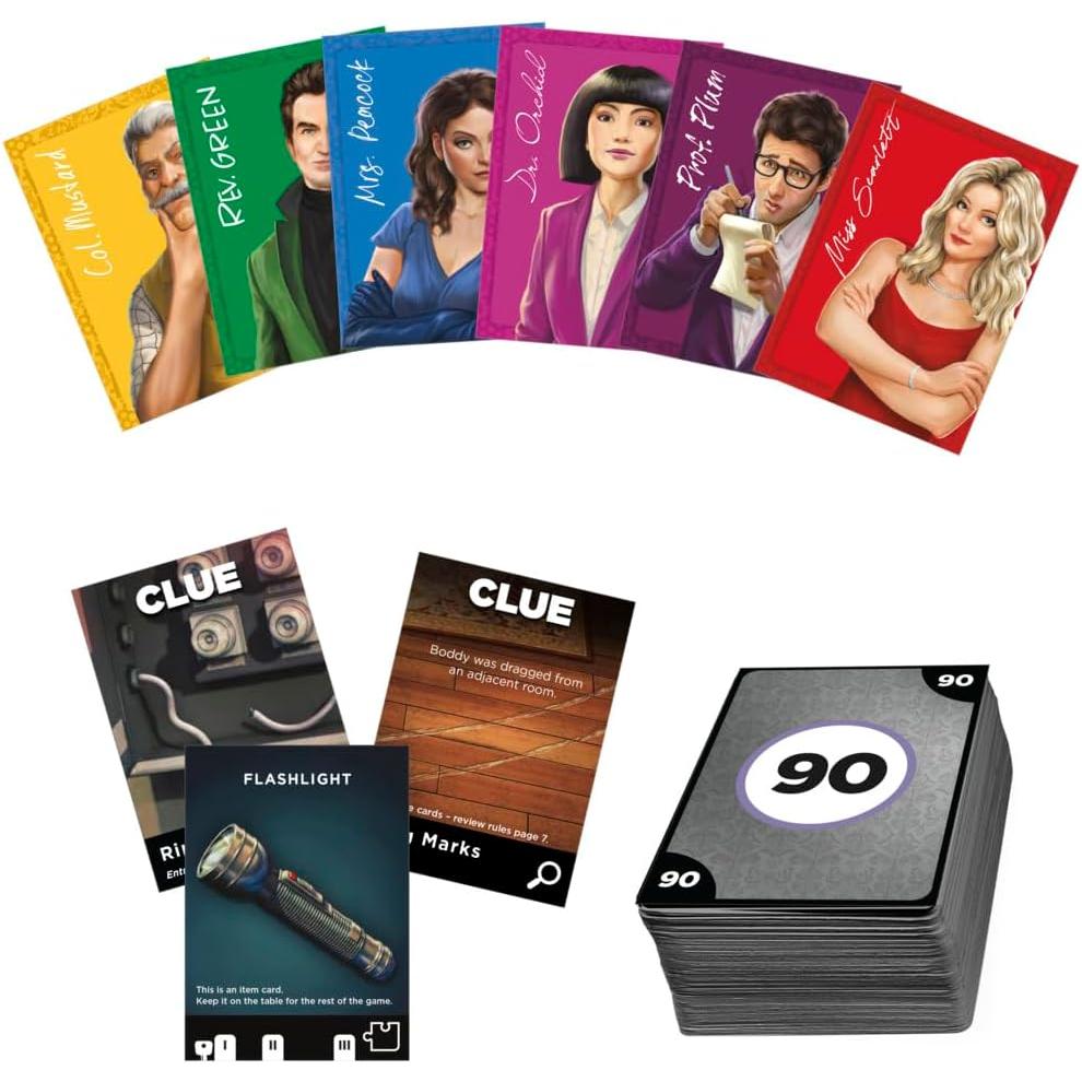 Hasbro Games Clue Escape & Solve Mystery Board Game - Treachery at Tudor Mansion